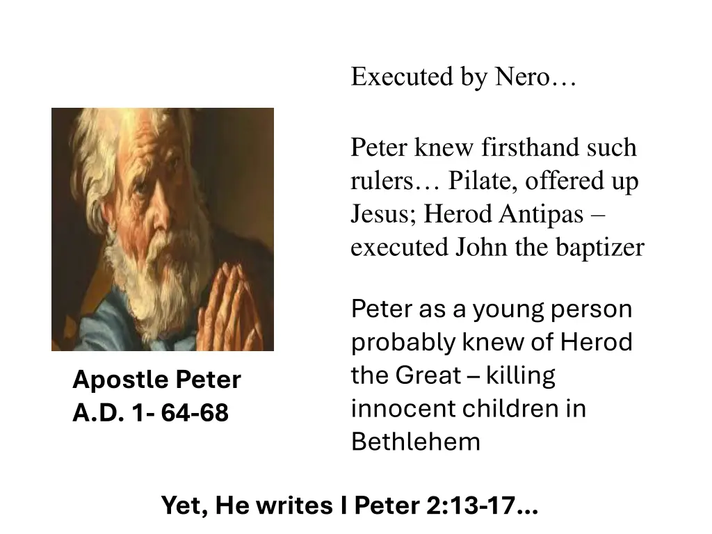 executed by nero
