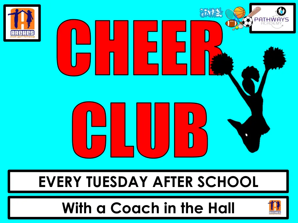 cheer club every tuesday after school
