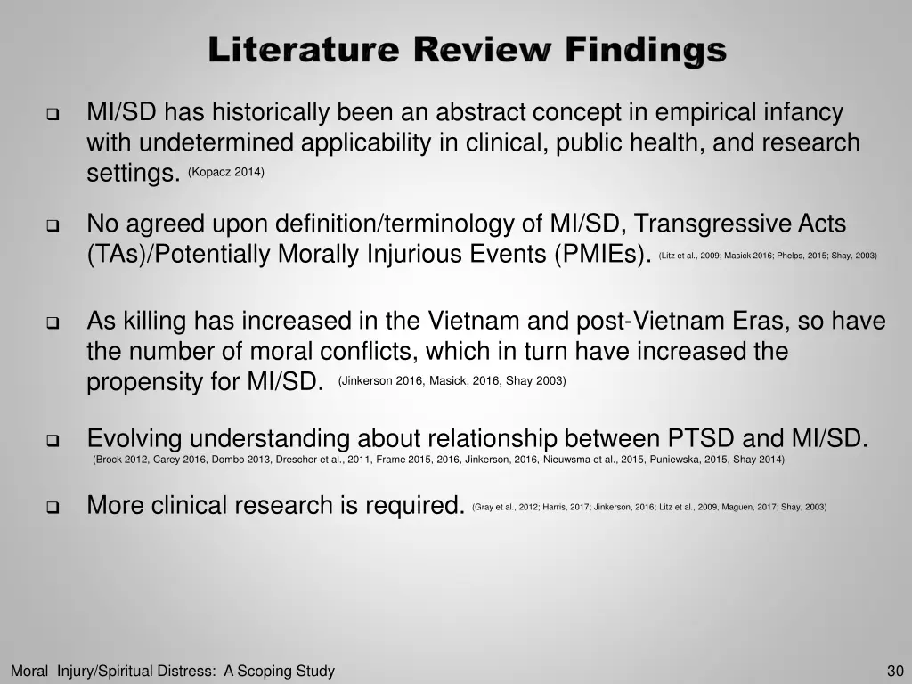 mi sd has historically been an abstract concept