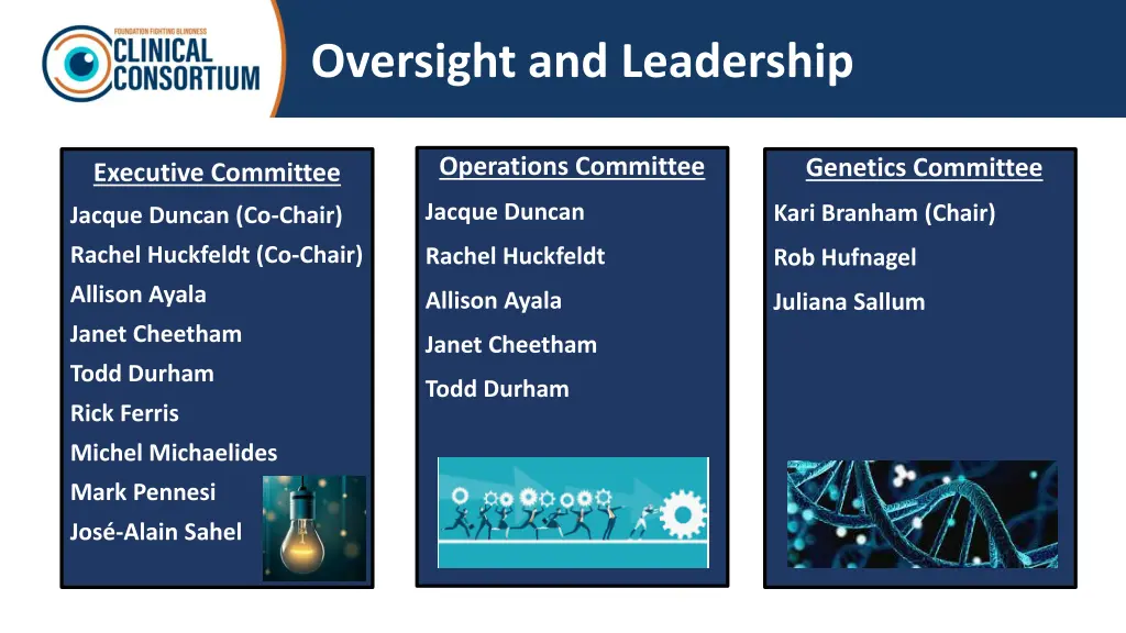 oversight and leadership