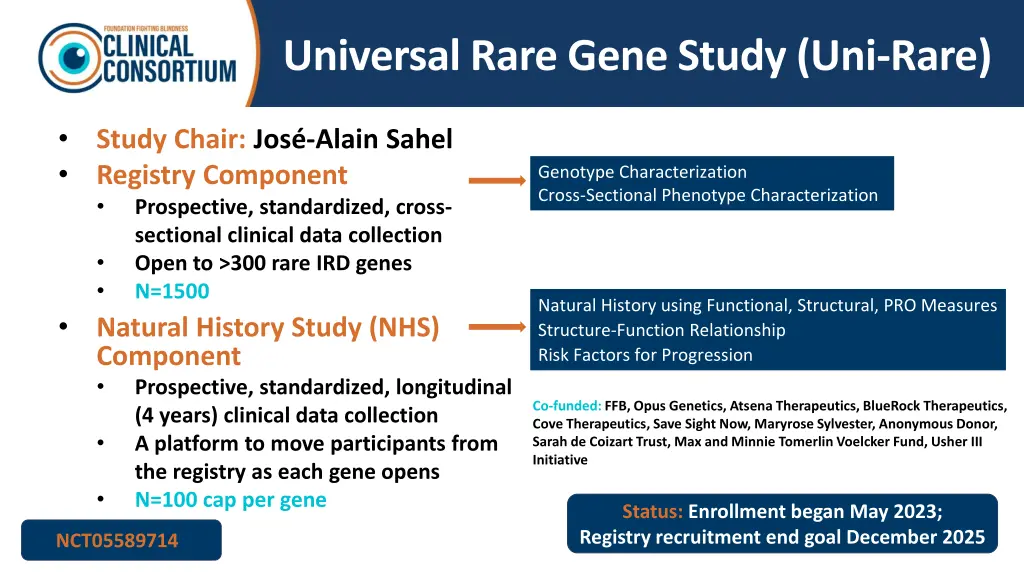 universal rare gene study uni rare