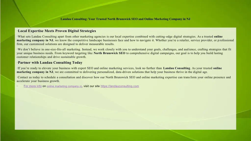 landau consulting your trusted north brunswick 1
