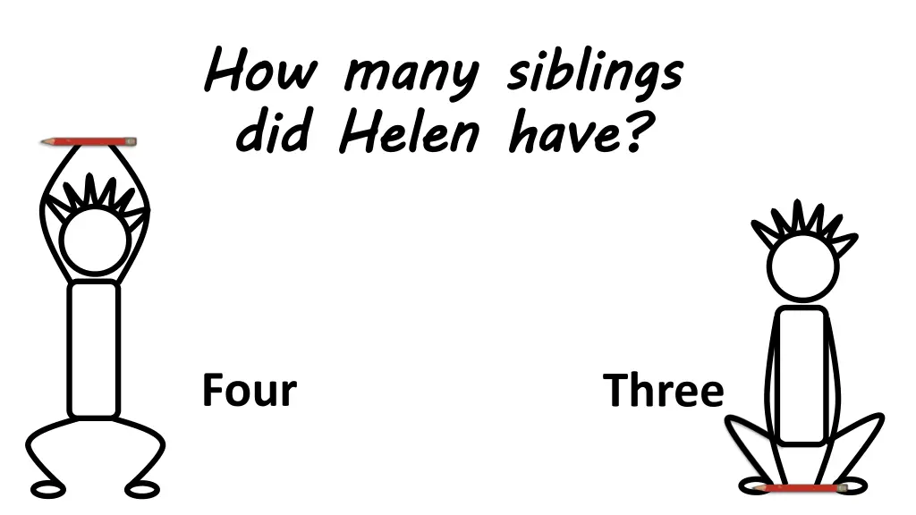 how many siblings did helen have