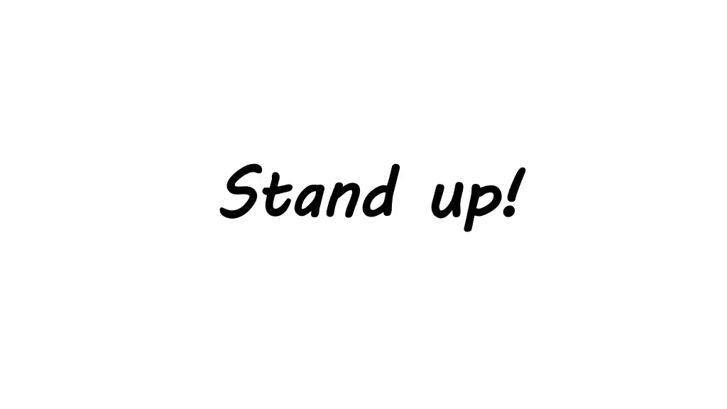 stand