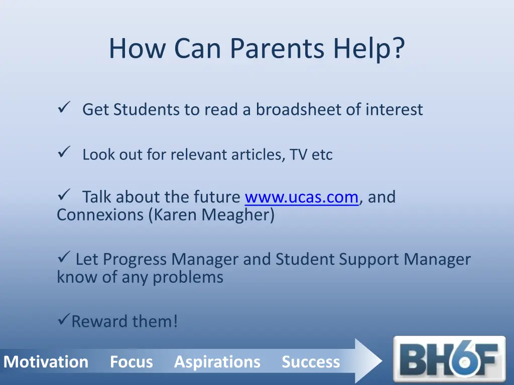 how can parents help 1