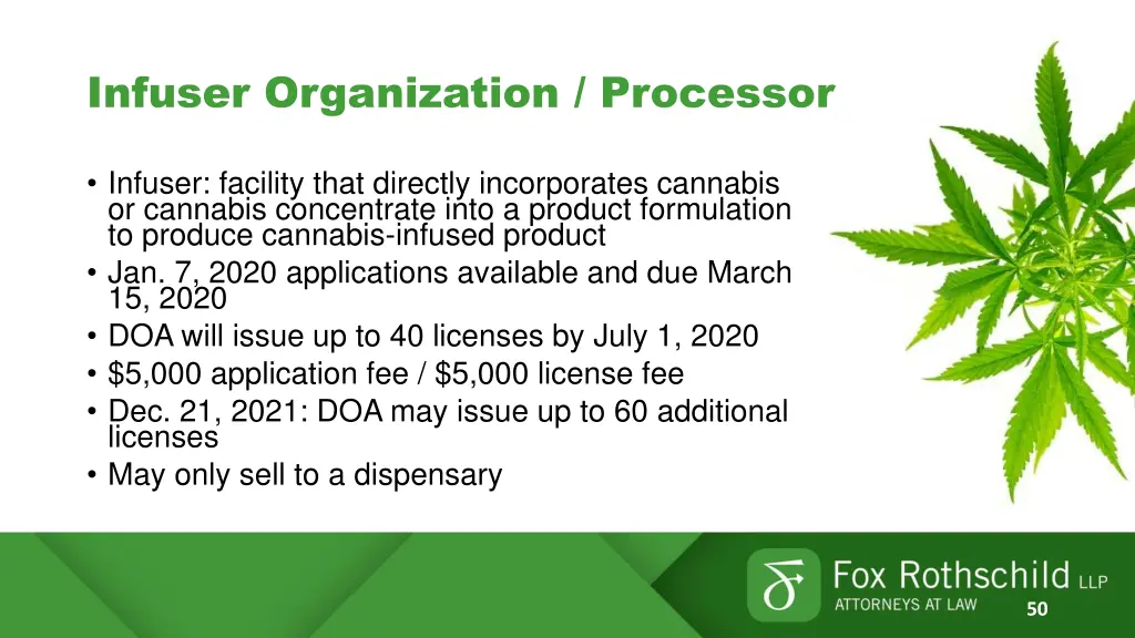infuser organization processor