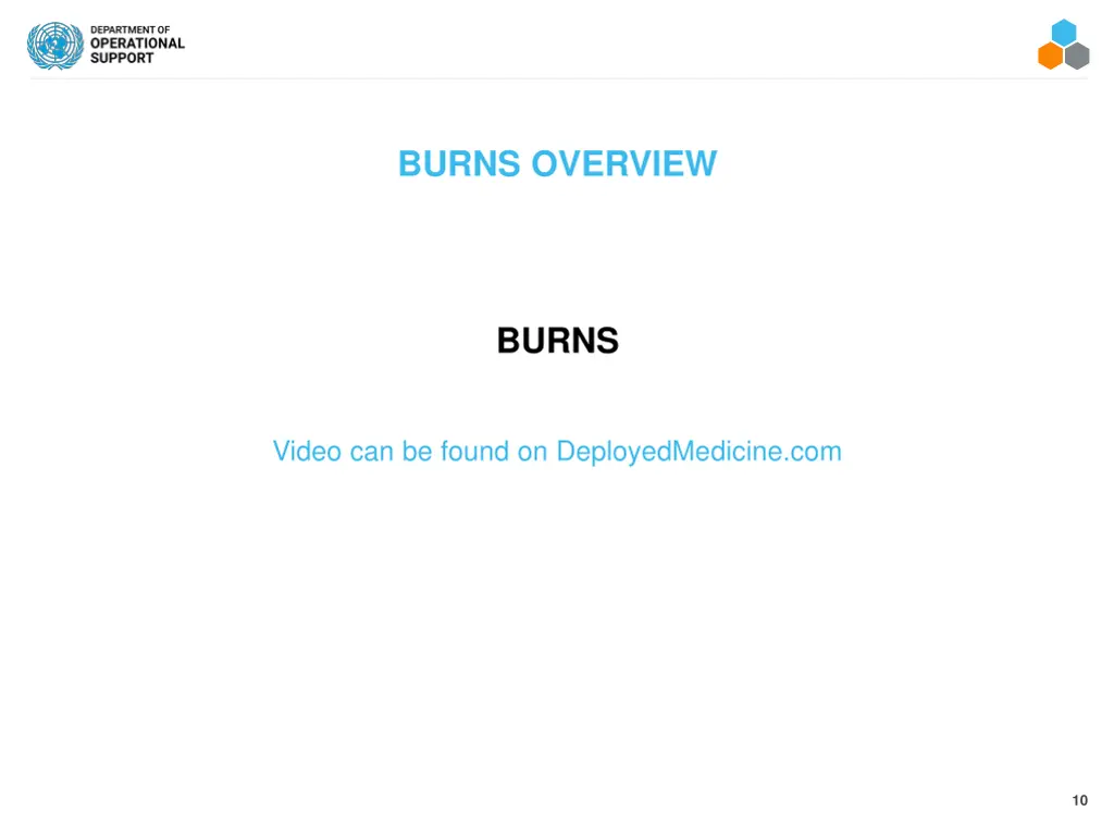 burns overview