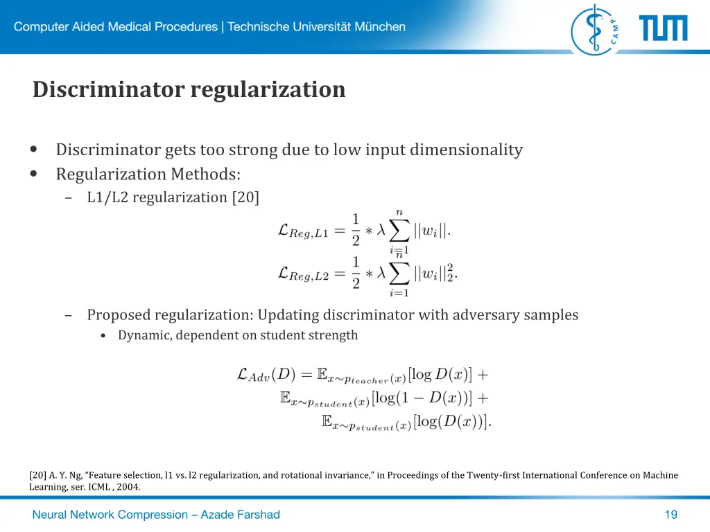 discriminator regularization