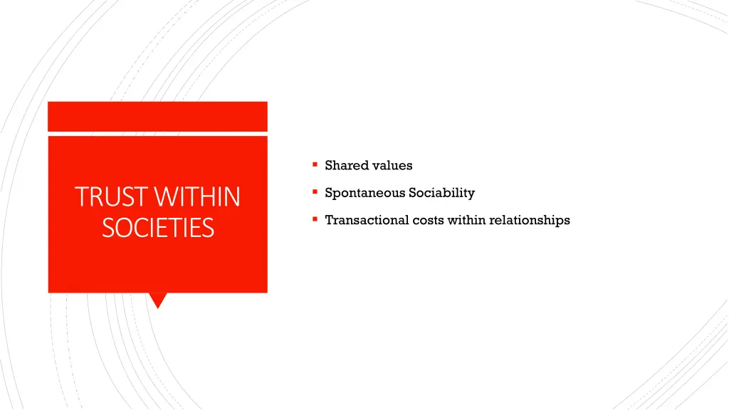 shared values