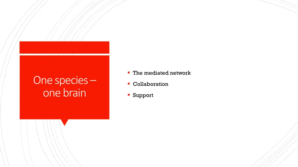 the mediated network