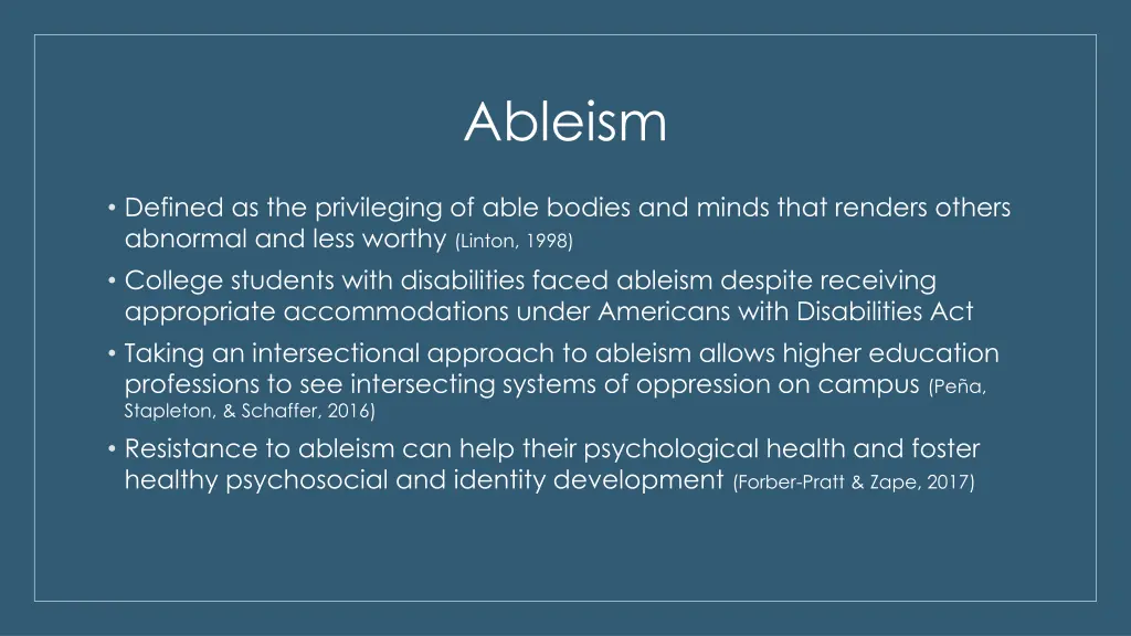 ableism