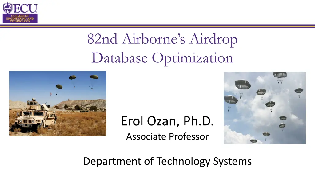 82nd airborne s airdrop database optimization