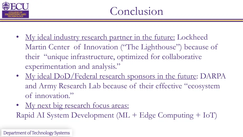 conclusion