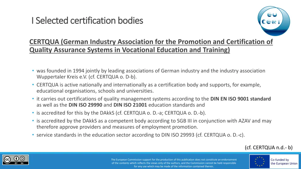 i selected i selected certification