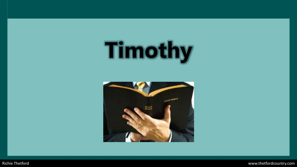 timothy