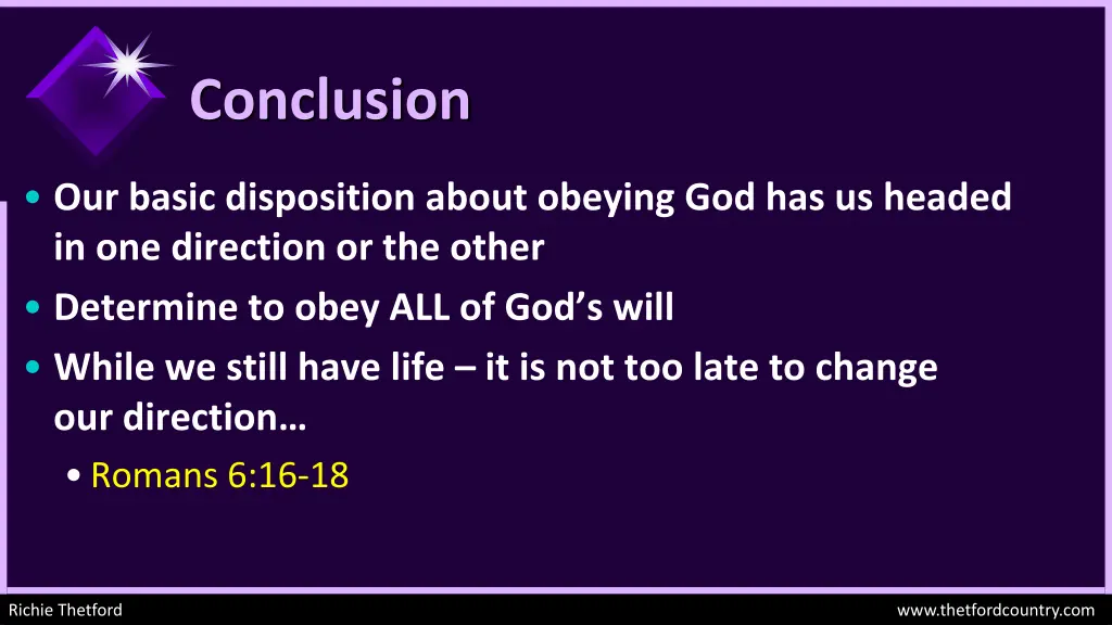 conclusion