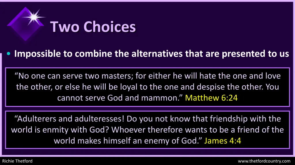 two choices 1