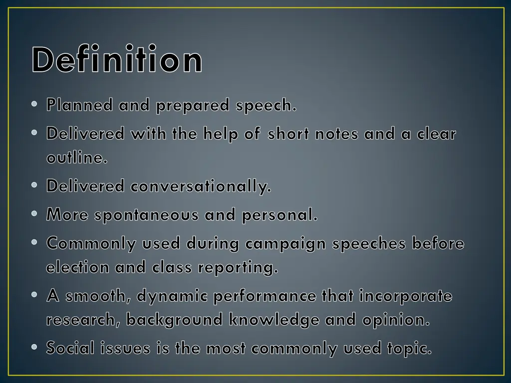 d efinition