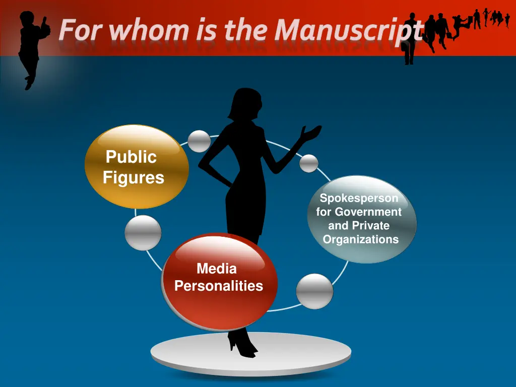 for whom is the manuscript
