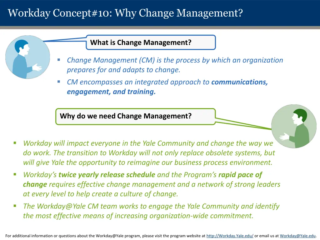 workday concept 10 why change management