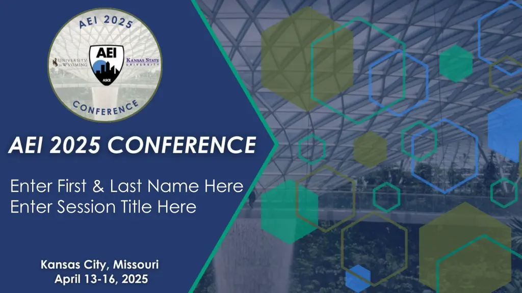 enter first last name here enter session title