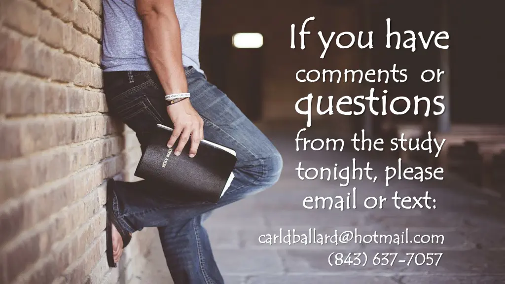 if you have if you have comments or comments