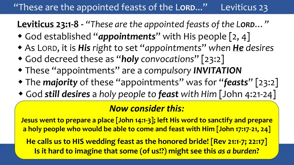these are the appointed feasts 12