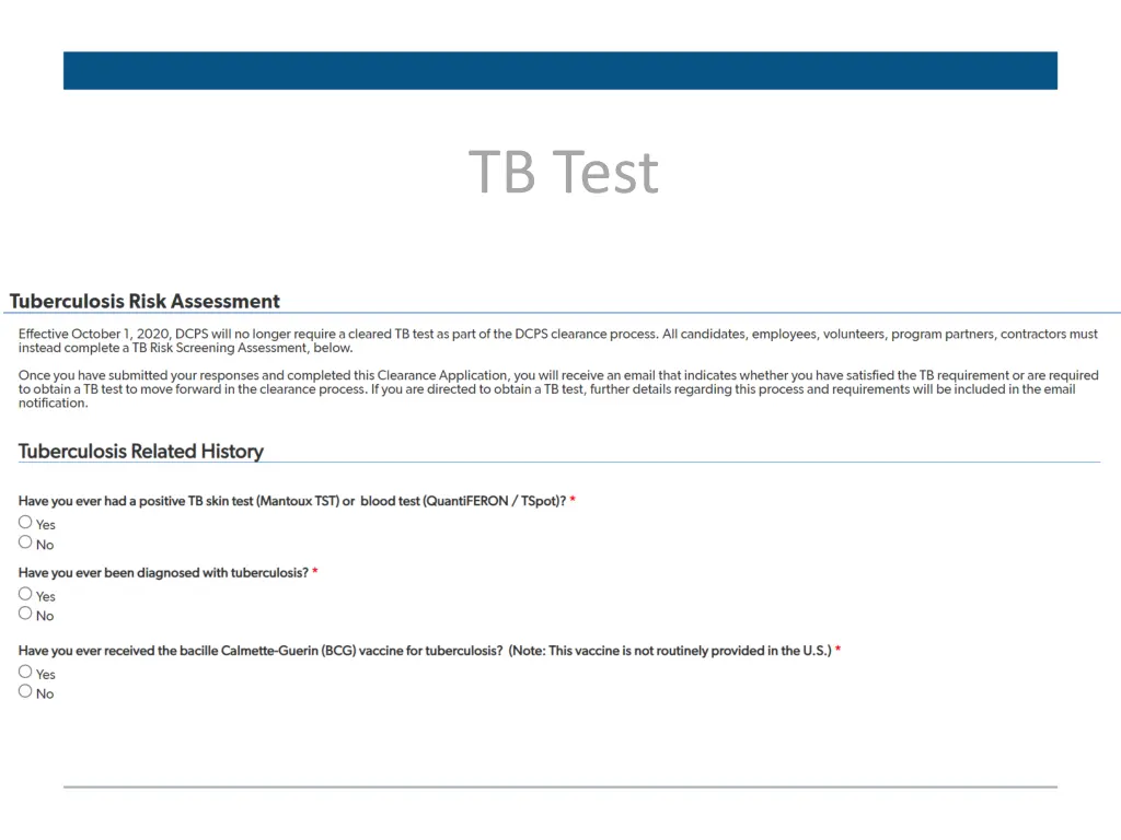 tb test