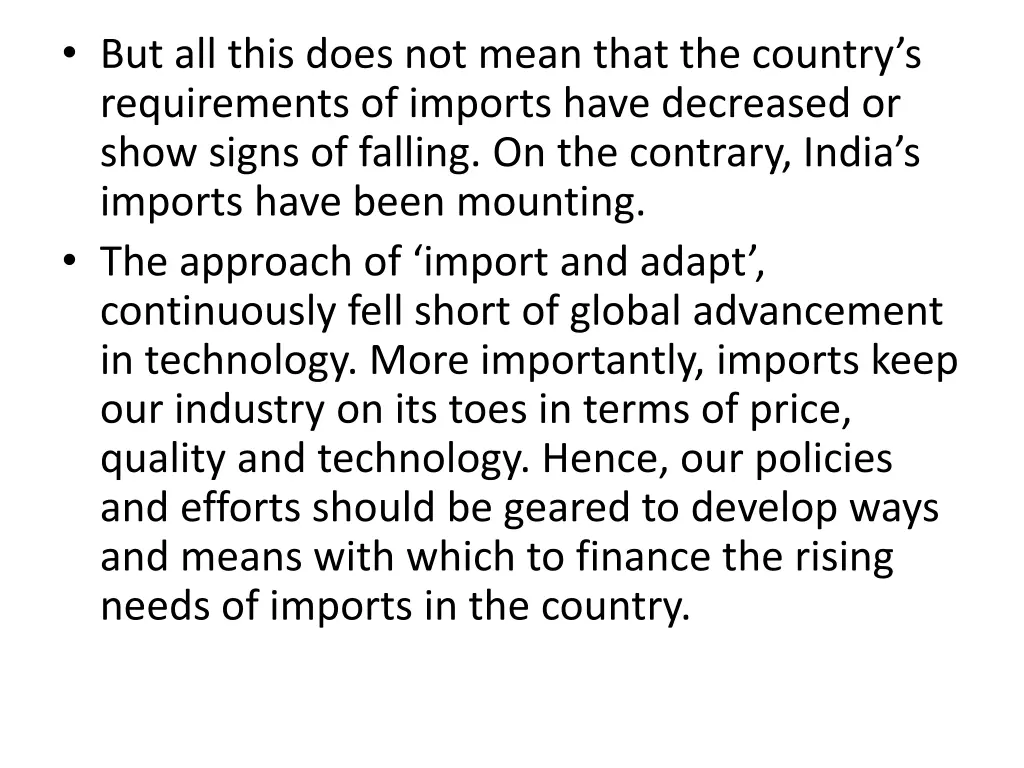 but all this does not mean that the country
