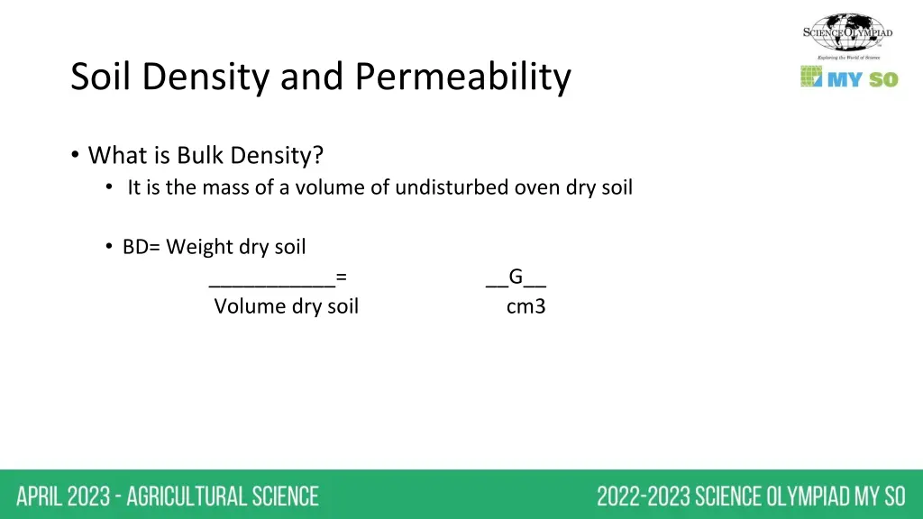 soil density and permeability 1