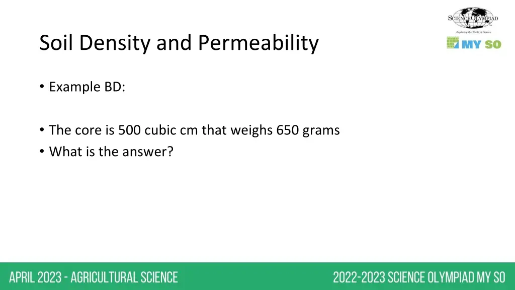 soil density and permeability 2