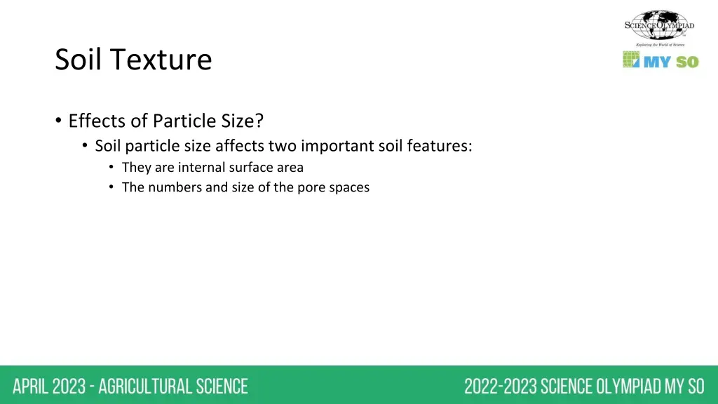 soil texture 1