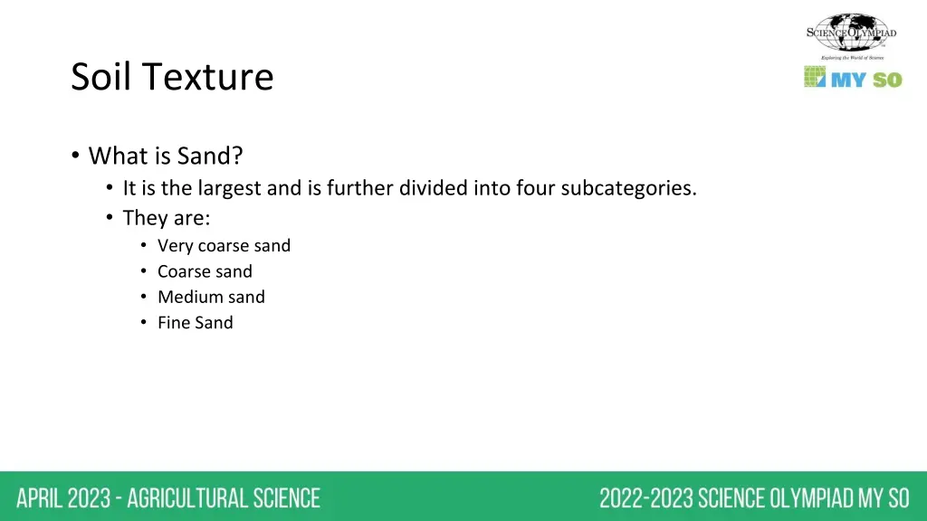 soil texture 5