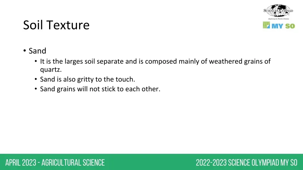 soil texture 6
