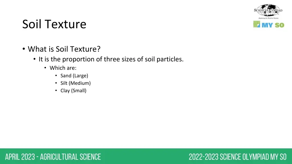 soil texture