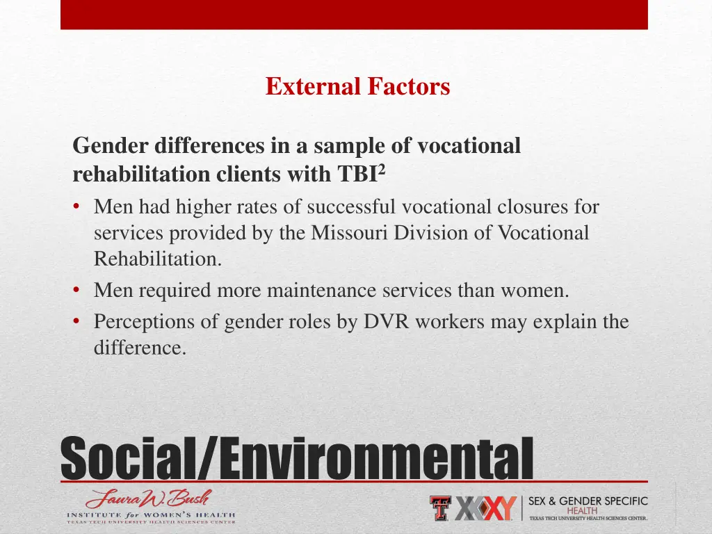 external factors 2