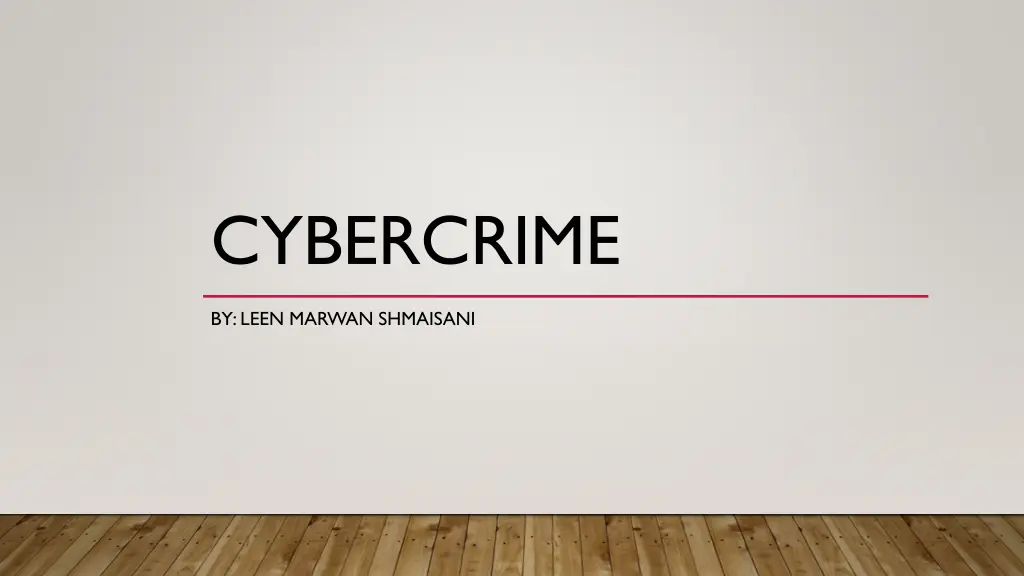 cybercrime