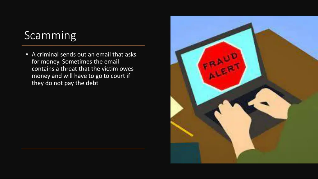 scamming