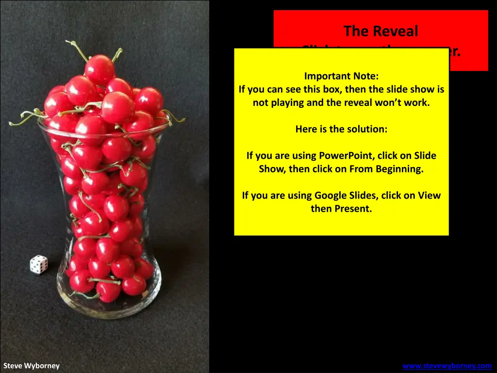 the reveal 1