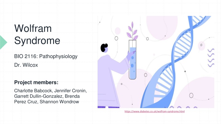 wolfram syndrome