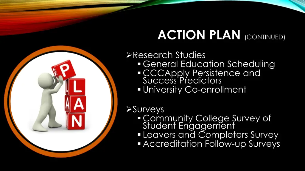 action plan continued