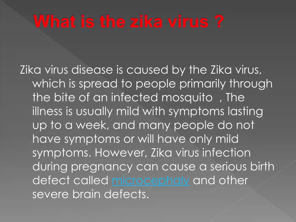 what is the zika virus