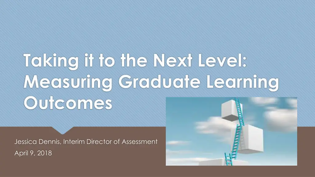 taking it to the next level measuring graduate