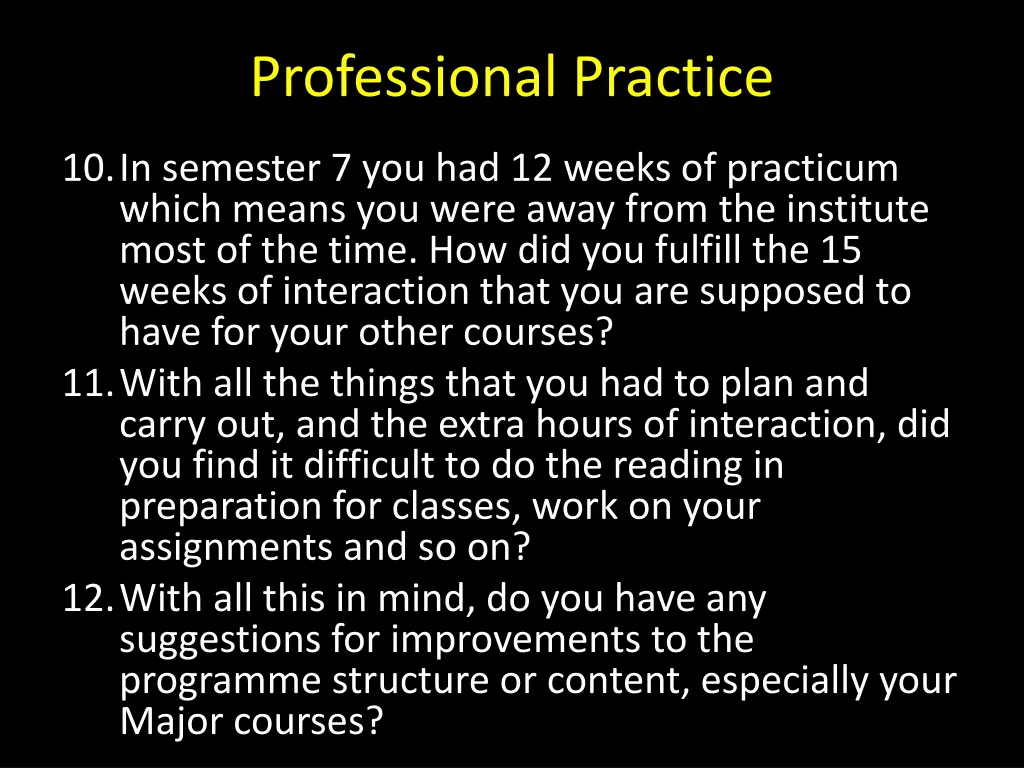 professional practice 2