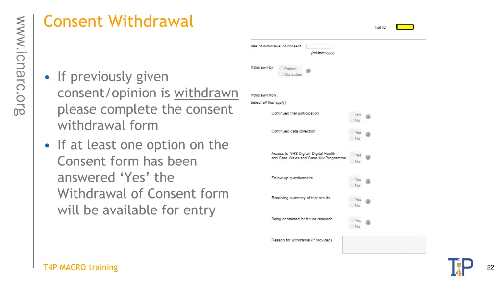 consent withdrawal