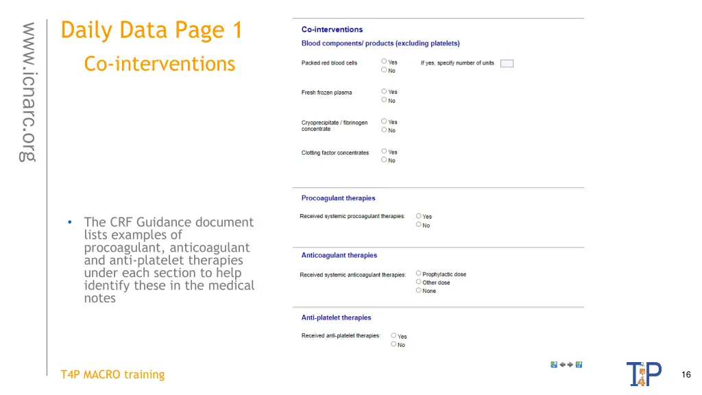 daily data page 1 co interventions