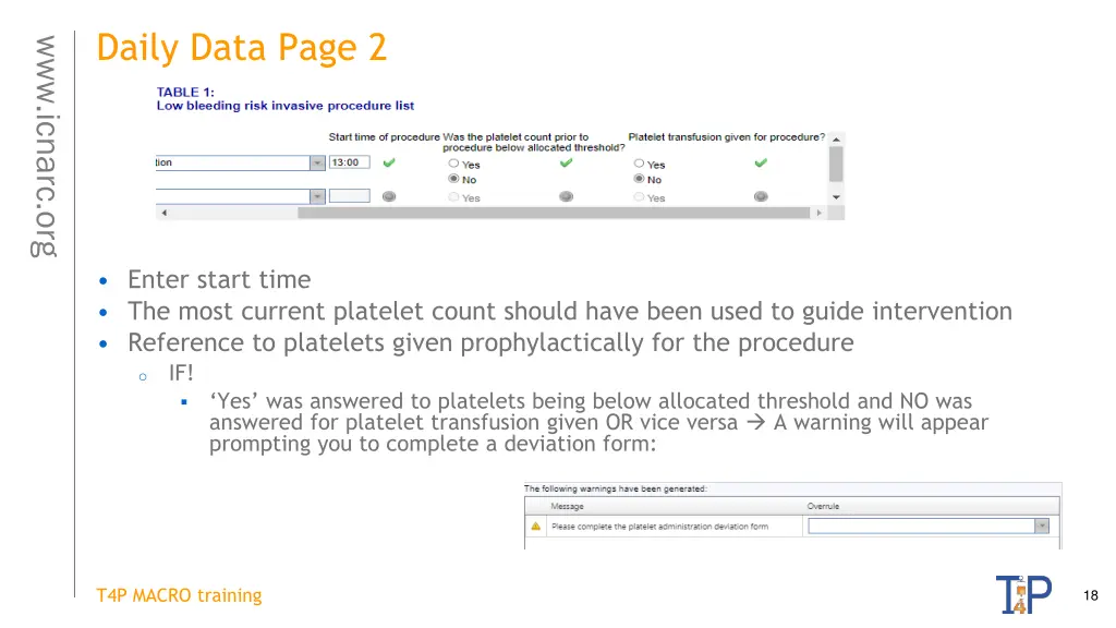 daily data page 2