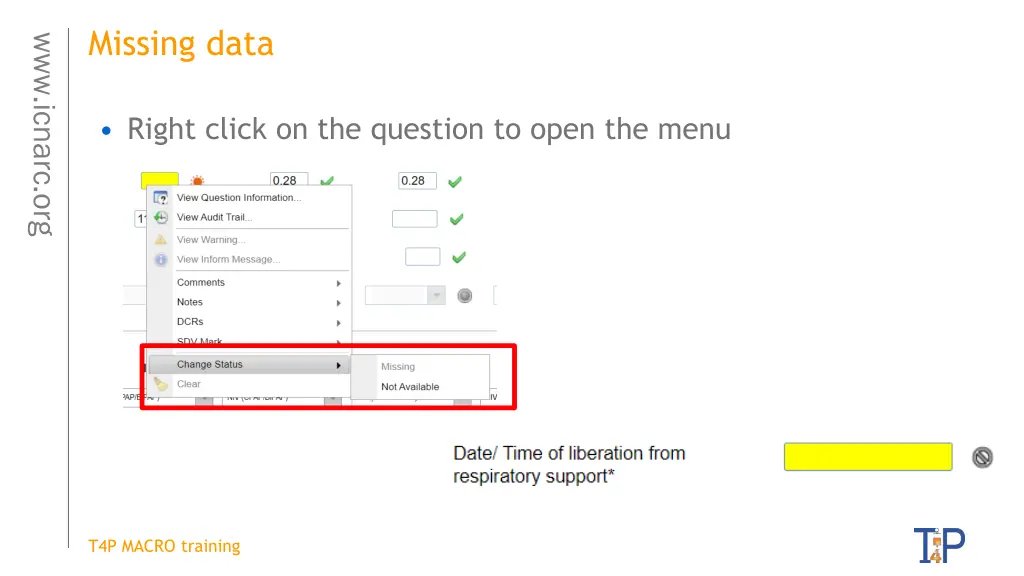 missing data 2