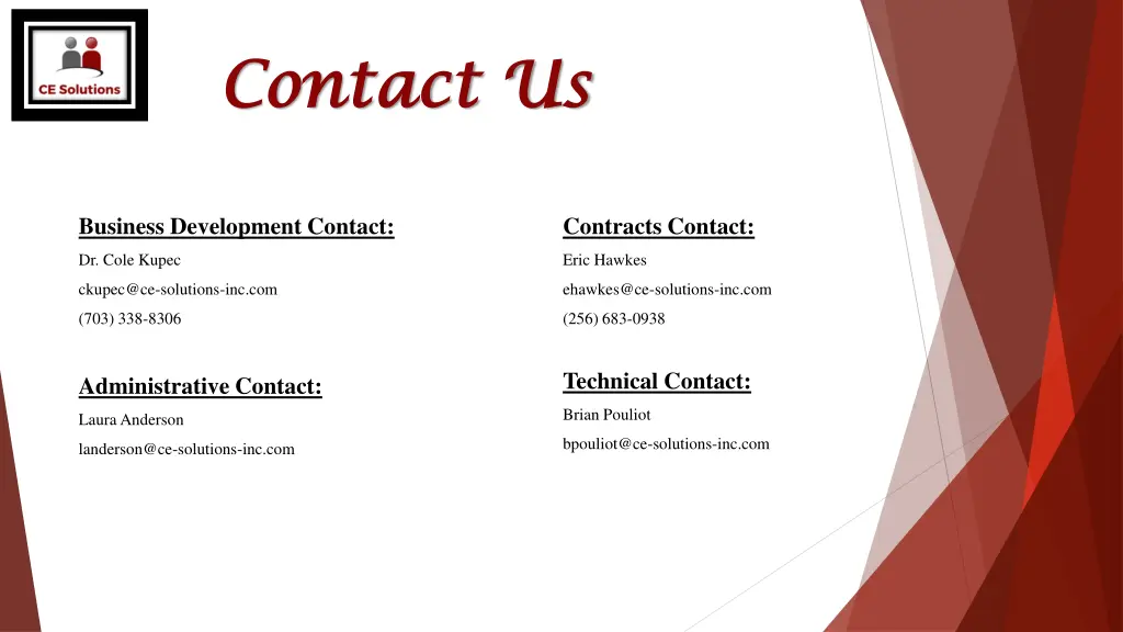 contact us contact us