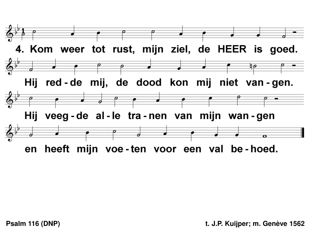 psalm 116 dnp 3